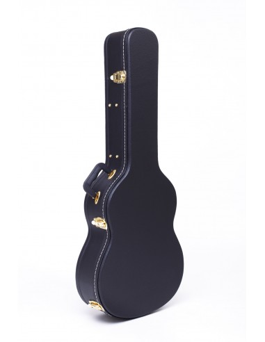 Hge125 Bk Estuche Rígido De Guitarra Acústica Tipo Dreadnought