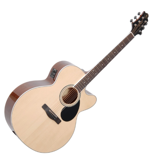 GJ-100SCE/NS GUITARRA ELECTRO-ACÚSTICA CON CORTE Y ECUALIZADOR FISHMAN ISYS T SERIE G