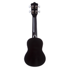 KU-BK UKELELE SOPRANO CON FUNDA NEGRO