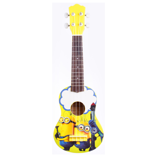 KU-9 UKELELE SOPRANO CON FUNDA MINIONS