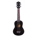 KU-BK UKELELE SOPRANO CON FUNDA NEGRO