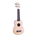 KU-SCFM-S UKELELE SOPRANO TAPA SOLIDA DE CEDRO AROS Y FONDO DE MAPLE FLAMEADO CON FUNDA