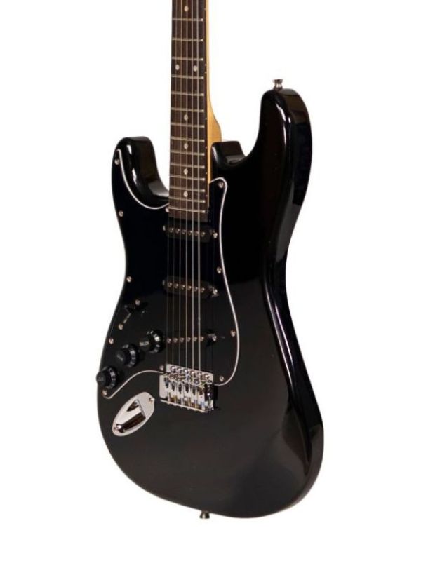 YST-10PZ BK GUITARRA ELÉCTRICA STRATOCASTER PARA ZURDO