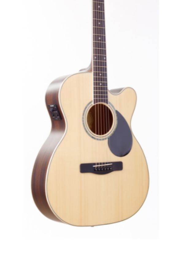 GOM-100SCE NS GUITARRA ELECTRO-ACÚSTICA CON CORTE Y ECUALIZADOR FISHMAN ISYS T
