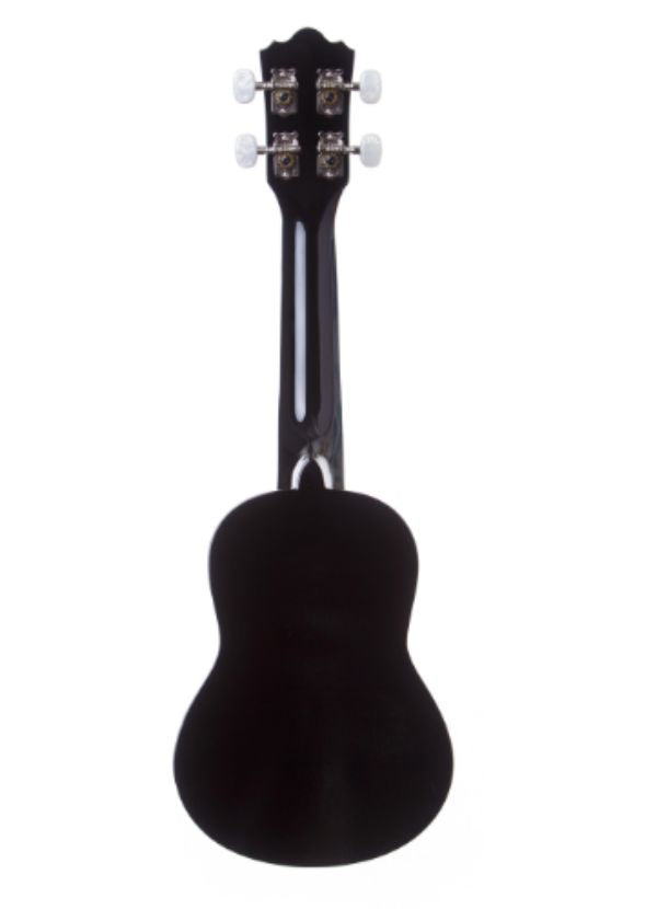 KU-BK UKELELE SOPRANO CON FUNDA NEGRO