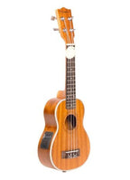 KU-SA-EQ UKELELE SOPRANO SAPELE CON EQ