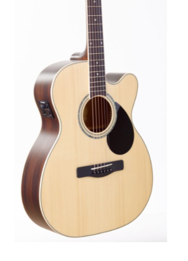 GOM-100SCE NS GUITARRA ELECTRO-ACÚSTICA CON CORTE Y ECUALIZADOR FISHMAN ISYS T