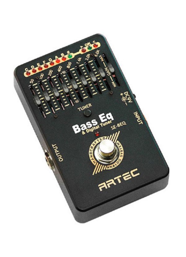 SE-BEQ ECUALIZADOR, AFINADOR: BASS EQ WITH DIGITAL TUNER