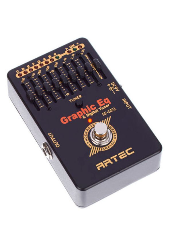 SE-GEQ ECUALIZADOR, AFINADOR: GRAPHIC EQ WITH DIGITAL TUNER