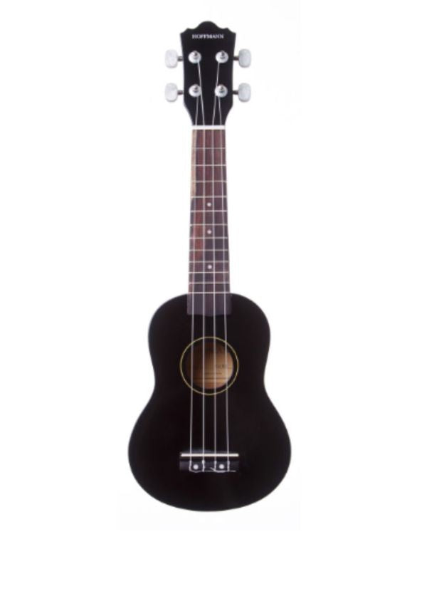 KU-BK UKELELE SOPRANO CON FUNDA NEGRO