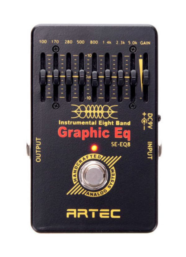 SE-EQ8 ECUALIZADOR: GRAPHIC EQ