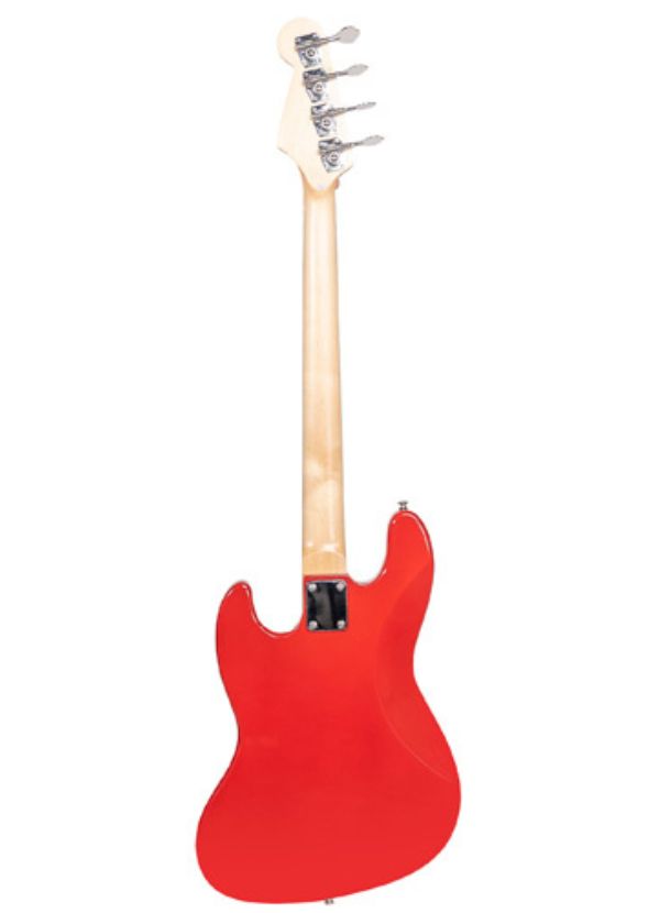 YJB-20P P2 MRD BAJO ELÉCTRICO 4 CUERDAS JAZZ BASS CON PICKGUARD NACARADO BLANCO