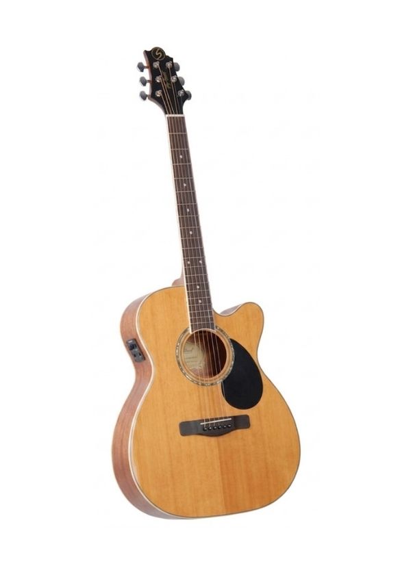 GOM-100SCE N GUITARRA ELECTRO-ACÚSTICA CON CORTE Y ECUALIZADOR FISHMAN ISYS T