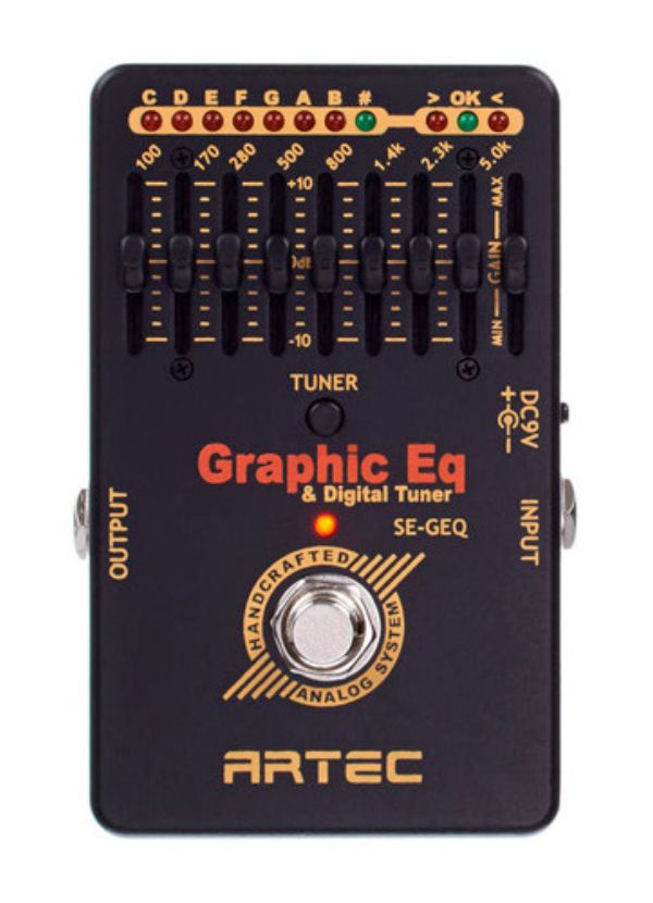 SE-GEQ ECUALIZADOR, AFINADOR: GRAPHIC EQ WITH DIGITAL TUNER