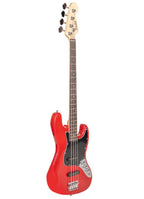 YJB-20P P2 MRD BAJO ELÉCTRICO 4 CUERDAS JAZZ BASS CON PICKGUARD NACARADO BLANCO