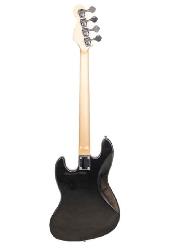 YJB-20P P2 3TS BAJO ELÉCTRICO 4 CUERDAS JAZZ BASS CON PICKGUARD NACARADO BLANCO