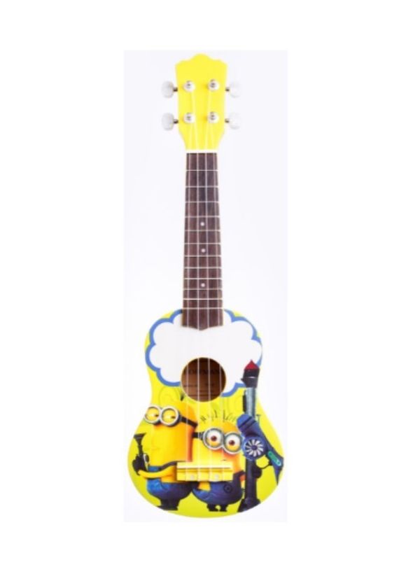 KU-9 UKELELE SOPRANO CON FUNDA MINIONS