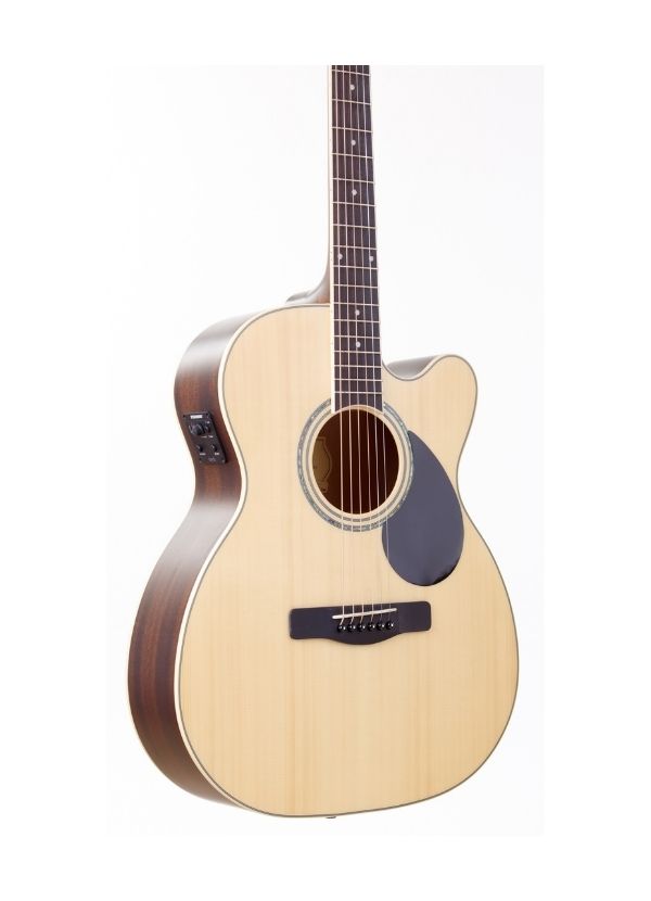 GOM-100SCE NS GUITARRA ELECTRO-ACÚSTICA CON CORTE Y ECUALIZADOR FISHMAN ISYS T