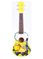 KU-9 UKELELE SOPRANO CON FUNDA MINIONS