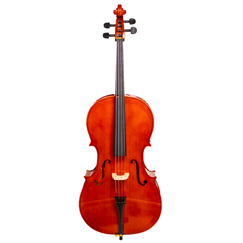 CELLO FLAME 4/4 CELLO DE 4/4 CON FONDO DE MAPLE FLAMEADO