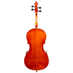 CELLO FLAME 4/4 CELLO DE 4/4 CON FONDO DE MAPLE FLAMEADO