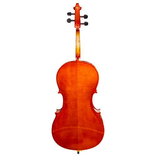 CELLO FLAME 4/4 CELLO DE 4/4 CON FONDO DE MAPLE FLAMEADO