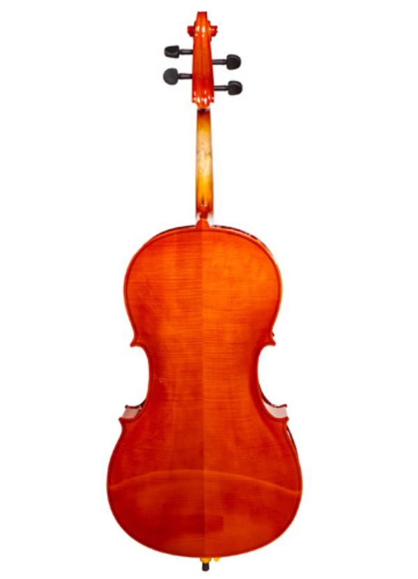CELLO FLAME 4/4 CELLO DE 4/4 CON FONDO DE MAPLE FLAMEADO