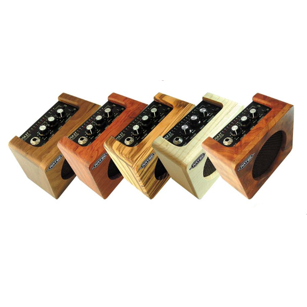 AA3TW MINI AMPLIFICADOR DE MADERA SÓLIDA PARA INSTRUMENTOS ACÚSTICOS 5 WATT