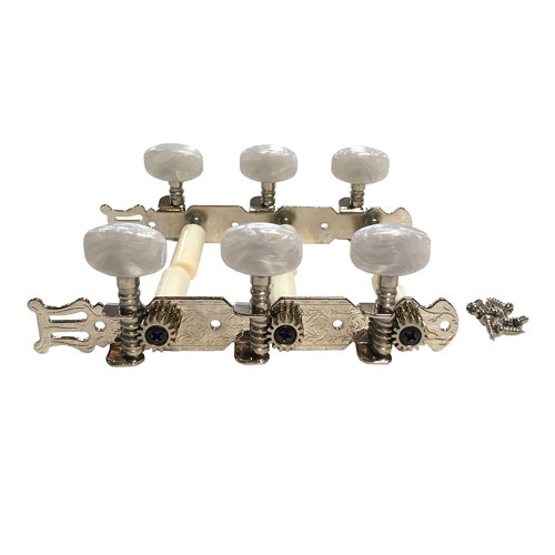 CL-001 SV CLAVIJERO PLATEADO PARA GUITARRA CLÁSICA
