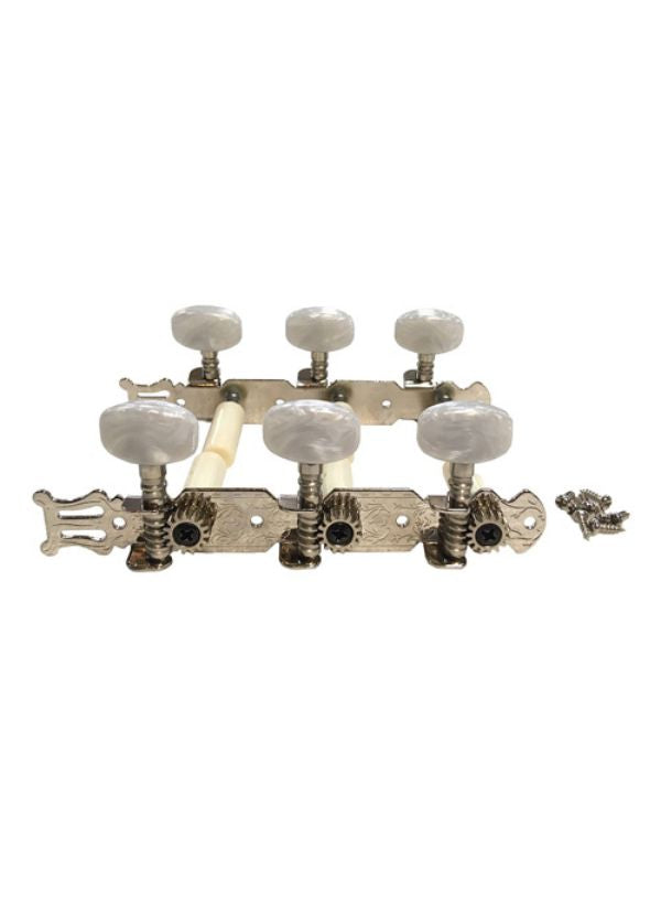 CL-001 SV CLAVIJERO PLATEADO PARA GUITARRA CLÁSICA