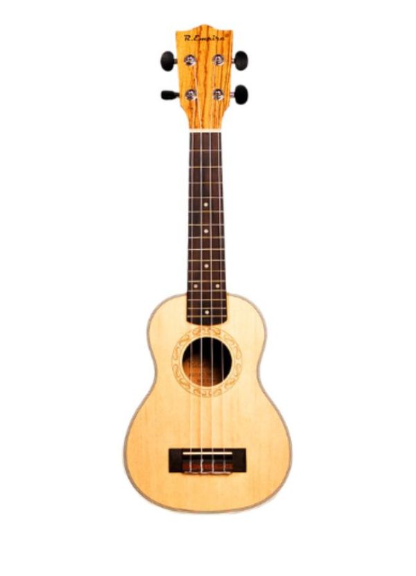 KU-SP UKELELE SOPRANO TAPA SPRUCE CON FUNDA
