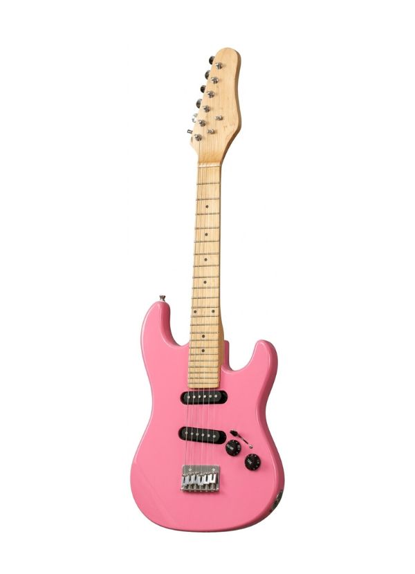 YKST-2034 PK GUITARRA ELÉCTRICA STRATOCASTER DE NIÑO ESCALA 34 CANDY APPLE RED