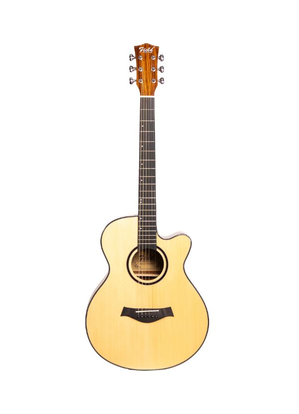 YWAG-109SW EC GUITARRA ACÚSTICA CON TAPA MACIZA DE SPRUCE. CON ECUALIZADOR ARTEC CEQ4
