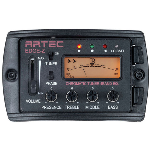 EDGE-Z ECUALIZADOR 4 BANDAS CON AFINADOR DIGITAL CROMÁTICO, DISPLAY COLOR NARANJA Y SWITCH DE PHASE