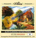 CX-A106H ENCORDADO PARA GUITARRA CLÁSICA - TENSIÓN ALTA