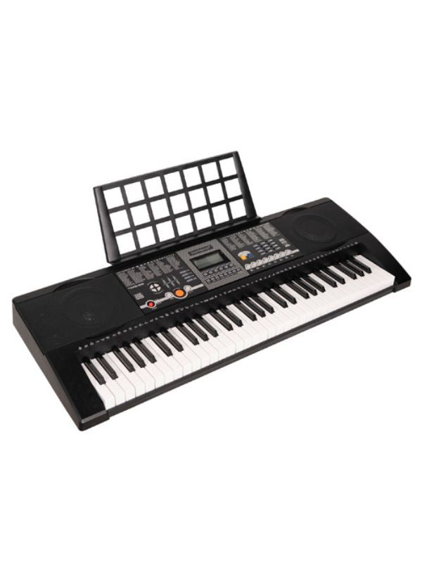 YWKB-906 TECLADO 61 TECLAS, SENSITIVO CON PUERTO USB Y MIDI. INCLUYE FUENTE.