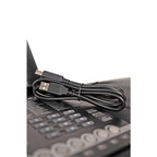 YWKB-906 TECLADO 61 TECLAS, SENSITIVO CON PUERTO USB Y MIDI. INCLUYE FUENTE.