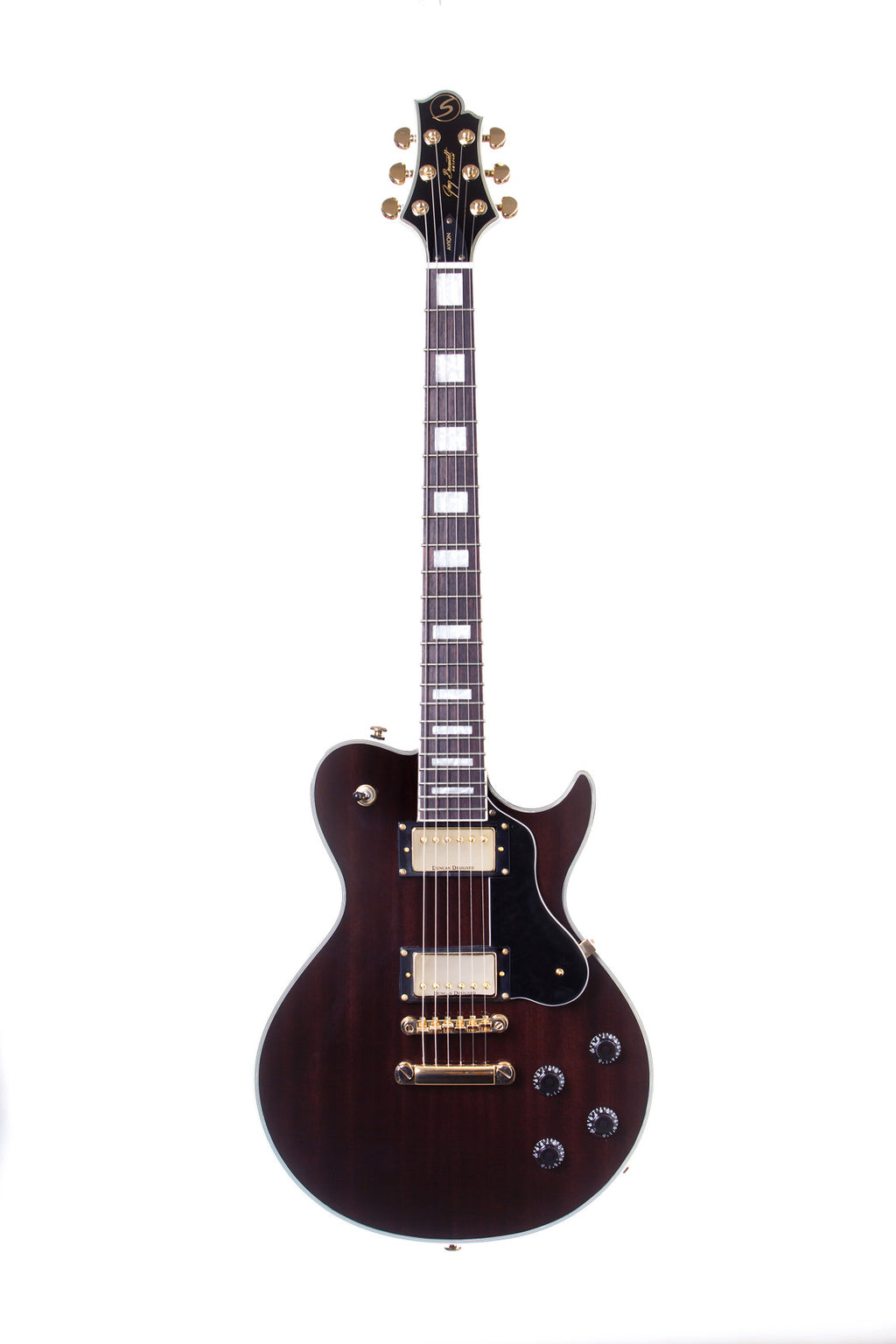 AV-7 BK GUITARRA ELÉCTRICA LES PAUL SERIE AVION