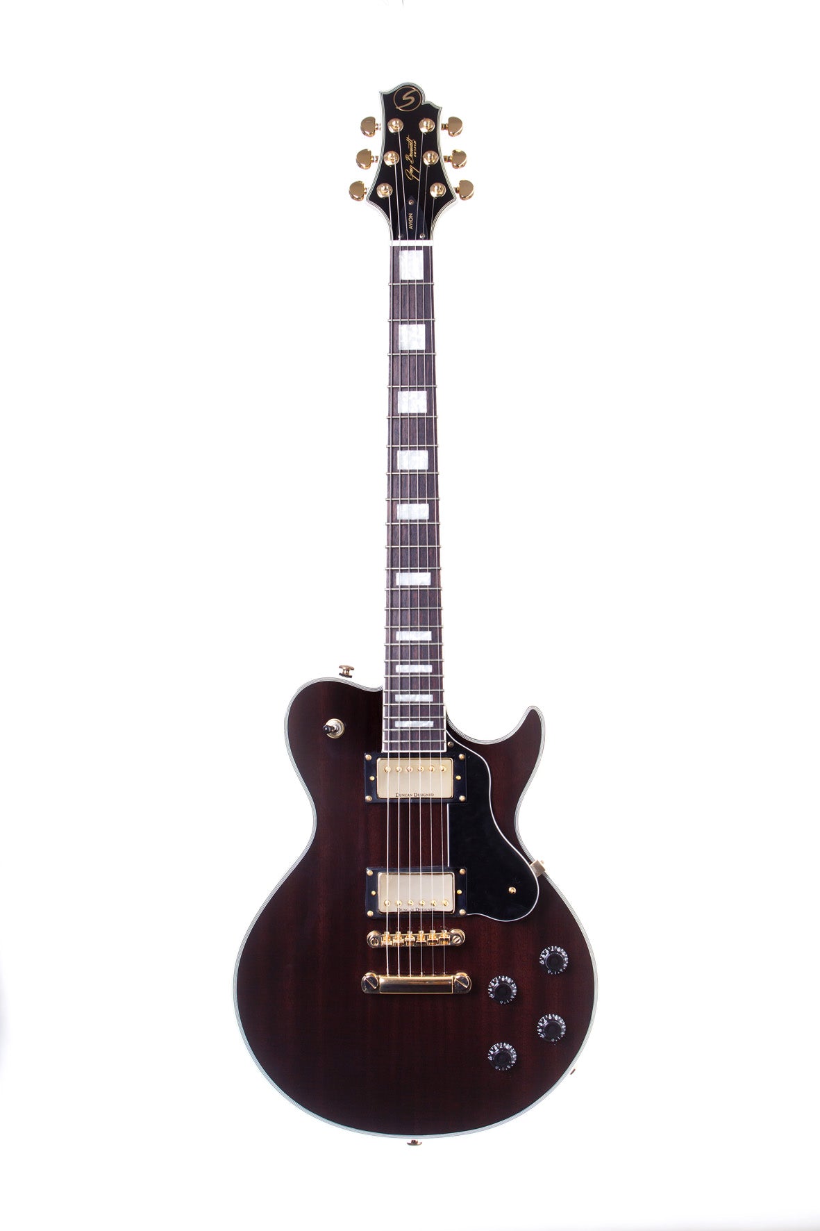 AV-7 BK GUITARRA ELÉCTRICA LES PAUL SERIE AVION